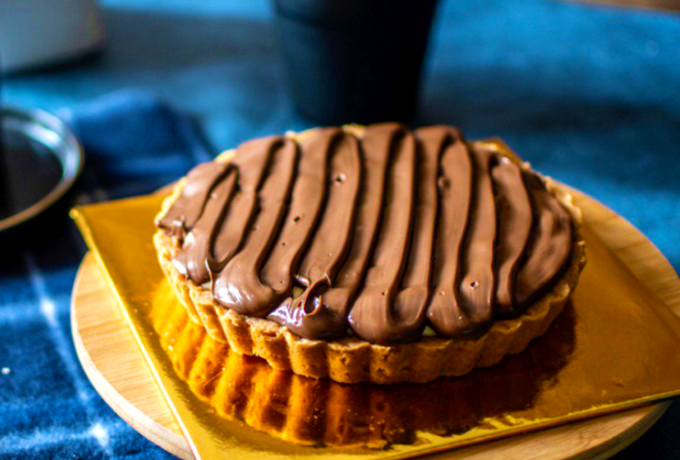 nutella cheese tart